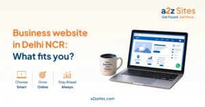 Business website in Delhi NCR showing website plans for different business needs