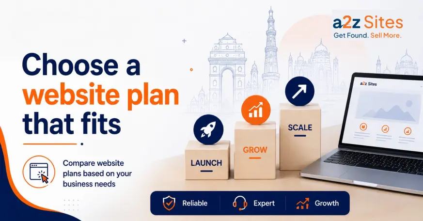 Business website pricing plans for Delhi NCR companies