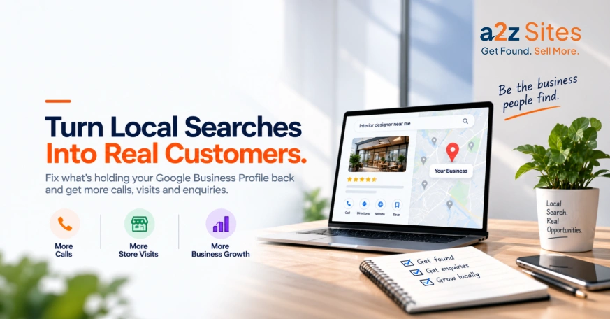 Google Business Profile audit showing how local search visibility can generate more calls, visits, and customer enquiries.